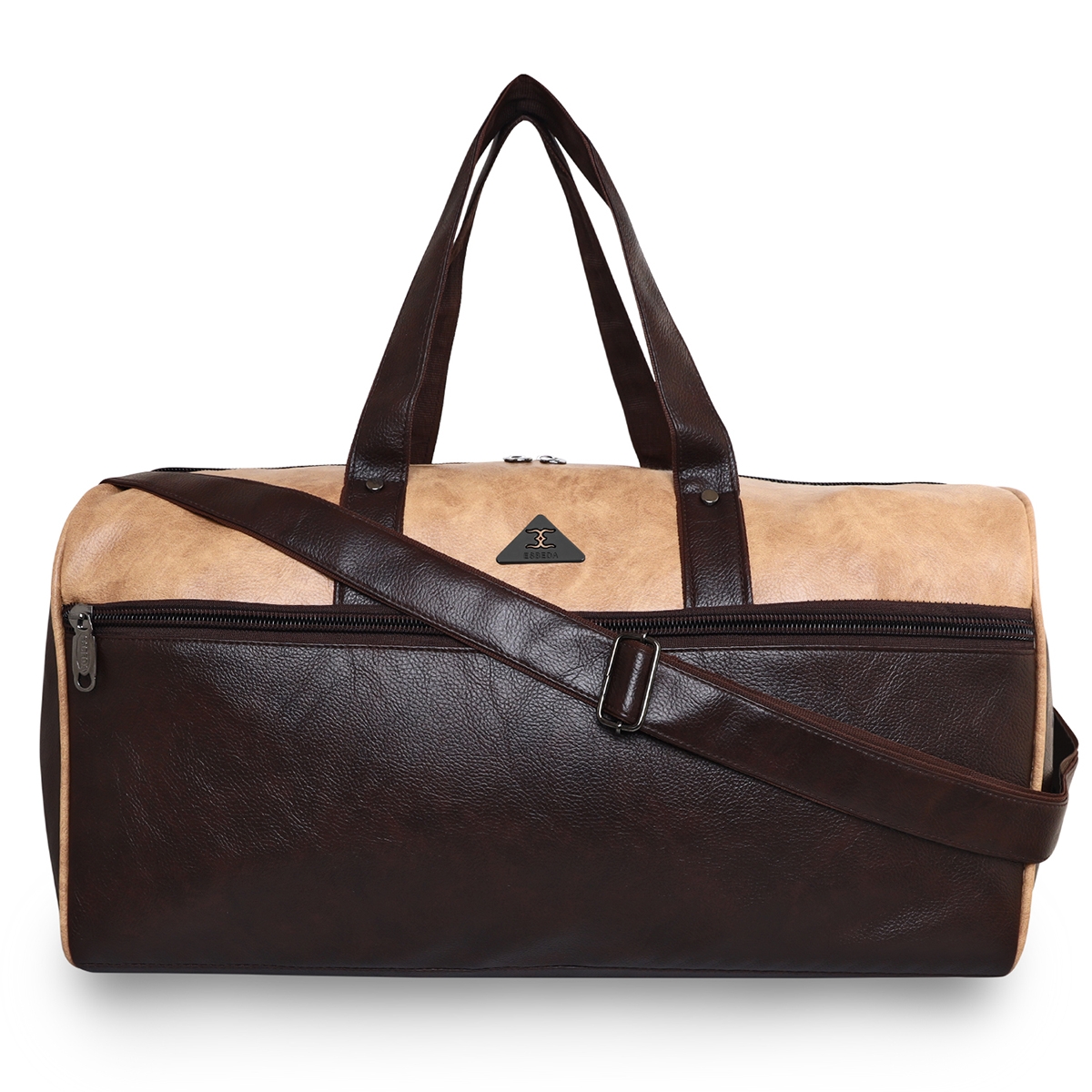 ESBEDA | ESBEDA Brown-Beige Color Travel Duffle Bag weekeder For Mens and Womens