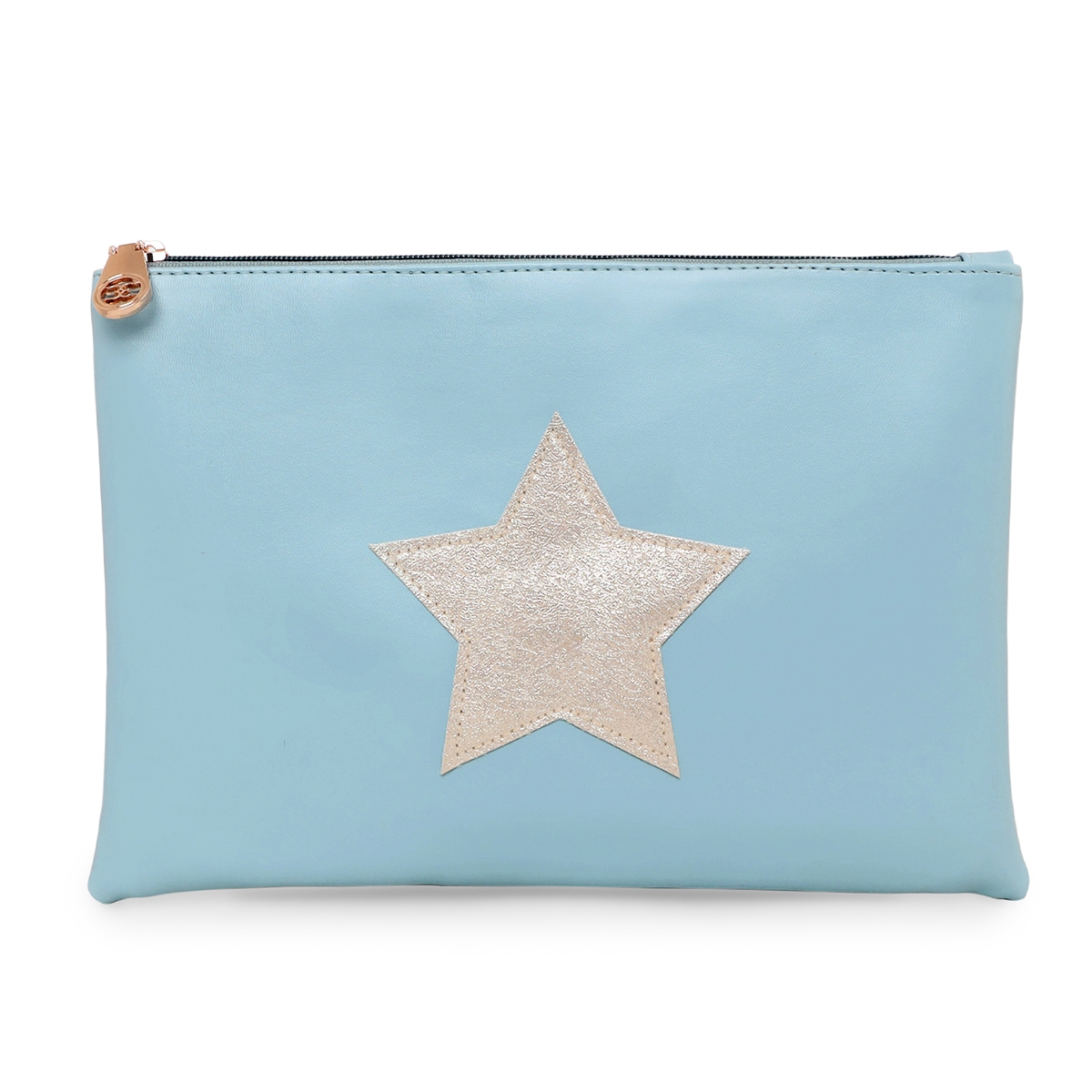 ESBEDA | ESBEDA  Blue Color  Solid Star Pouch Kit For Women
