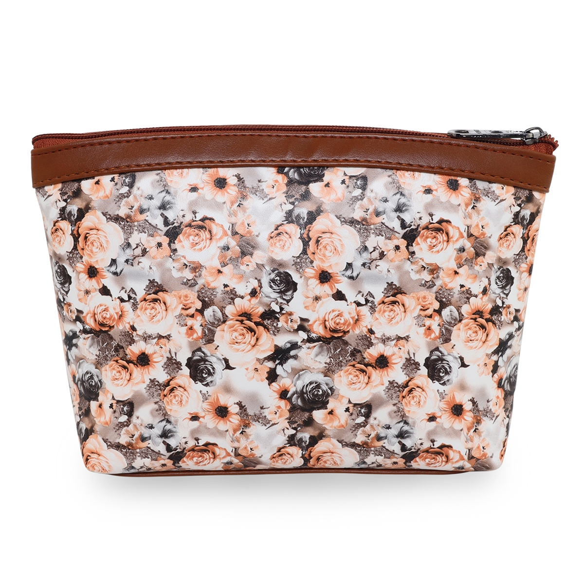 ESBEDA | ESBEDA Tan Color Floral Print Pouch For Women Pack of 2 3
