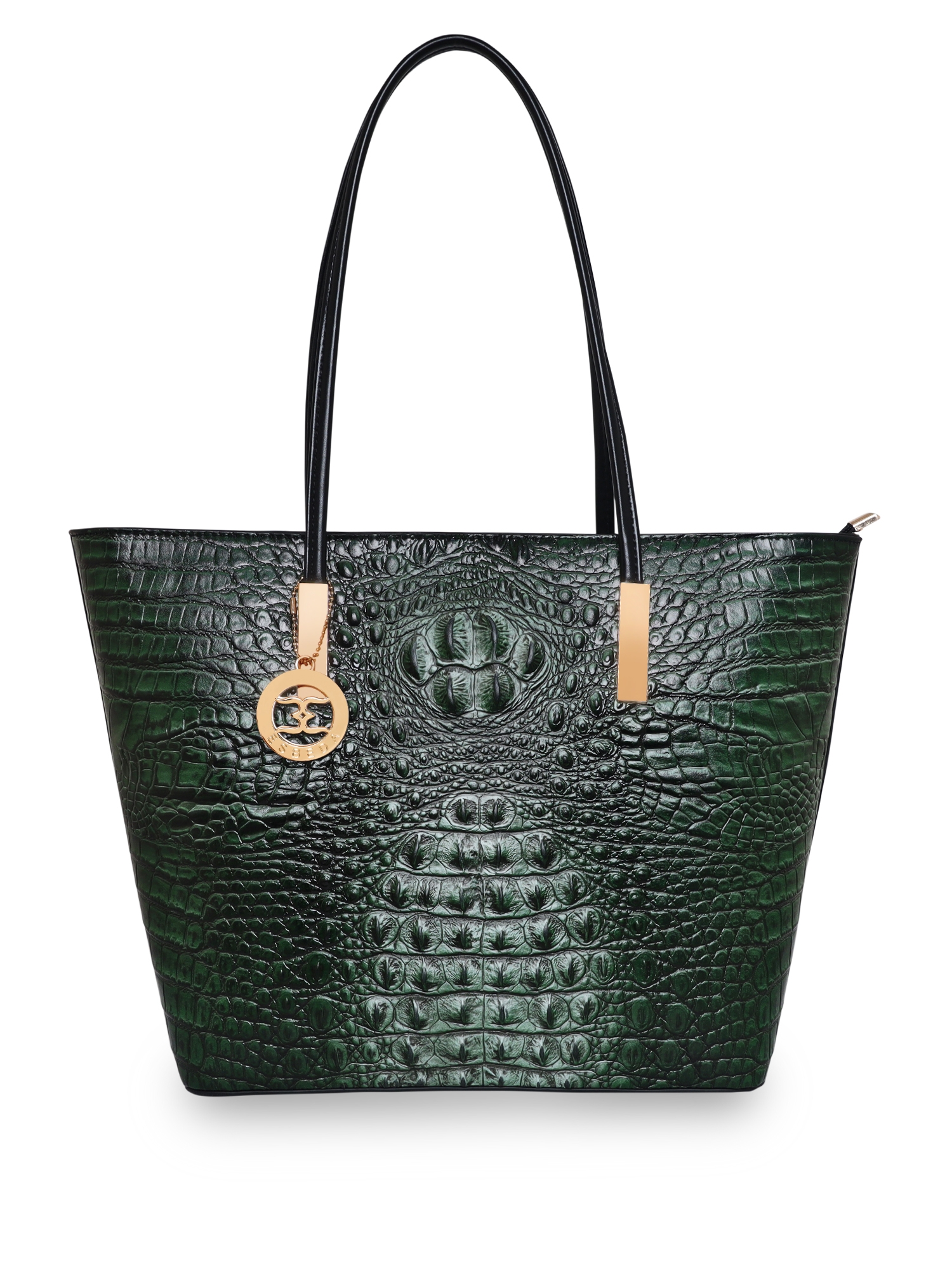 ESBEDA | ESBEDA Grey Color Crocodile Pattern Printed Handbag For Women