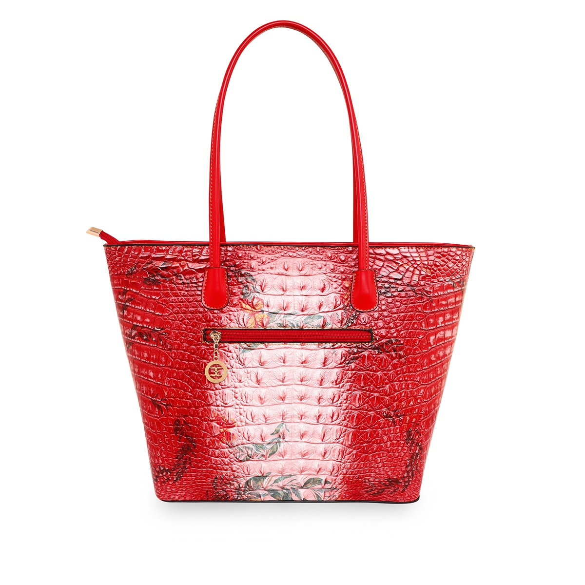ESBEDA Red Color Butterfly Pattern Printed Handbag For Women