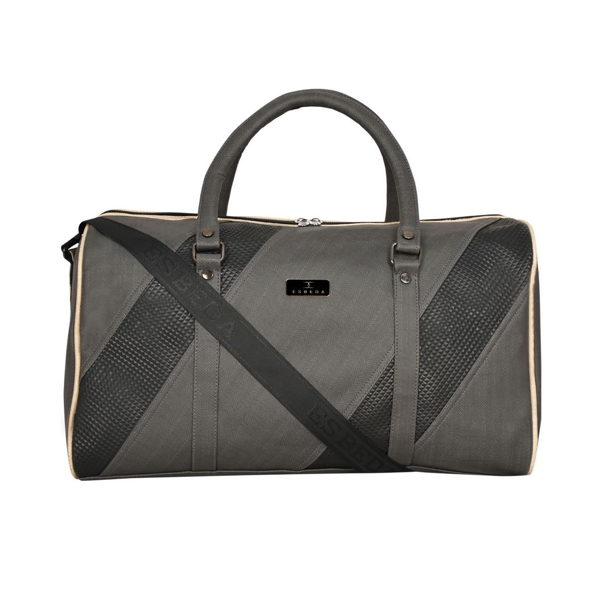 ESBEDA | ESBEDA Grey Beige Color Traveller Duffle bag For Mens and Womens