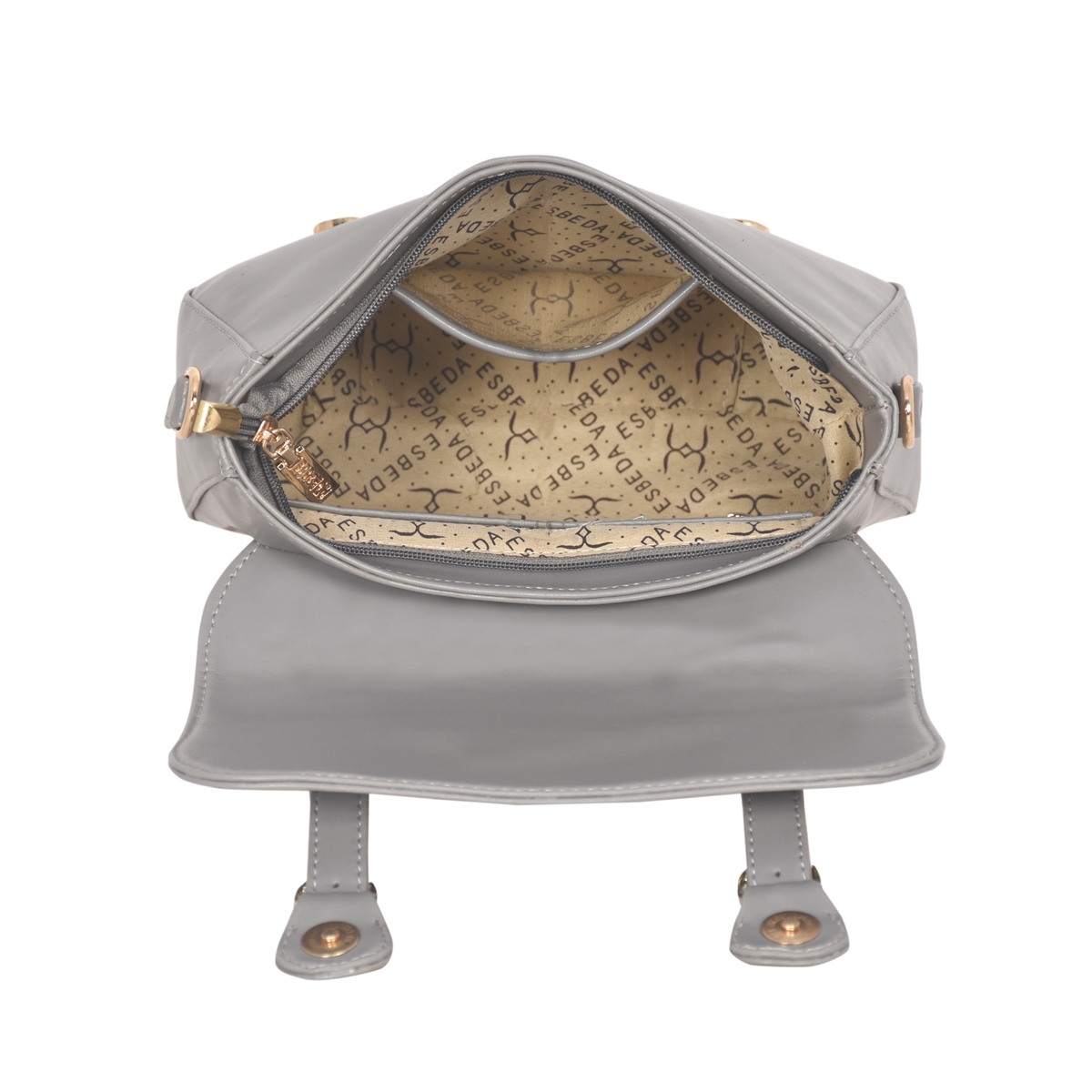 ESBEDA | ESBEDA Grey Colour Mini Strap Handbag For Womens 4