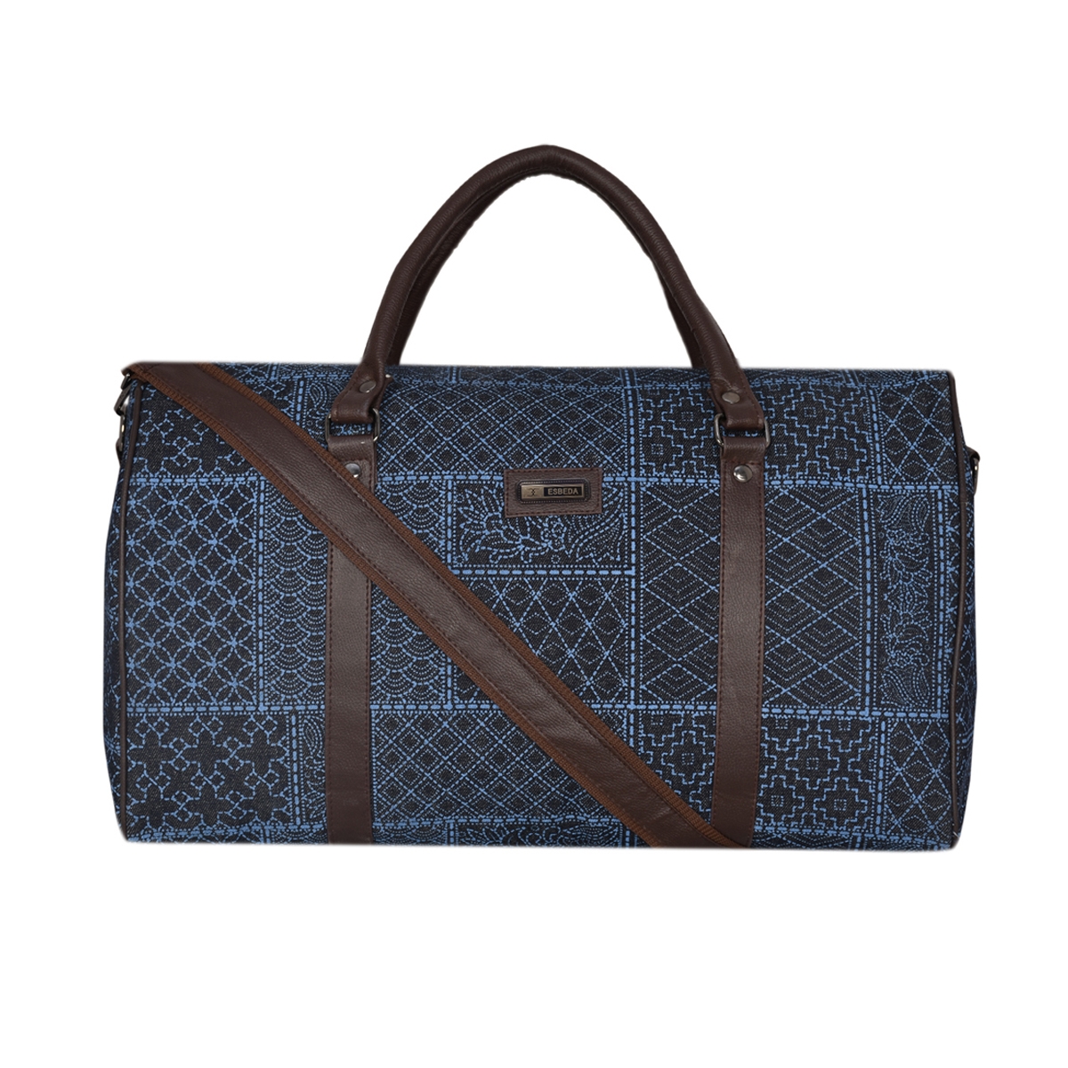 ESBEDA | ESBEDA  Blue Brown Colour Traveller Duffle bag For Mens and Womens