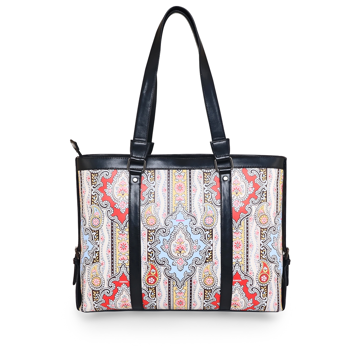 ESBEDA | ESBEDA Printed Mandala Art Laptop Handbag For Womens 0