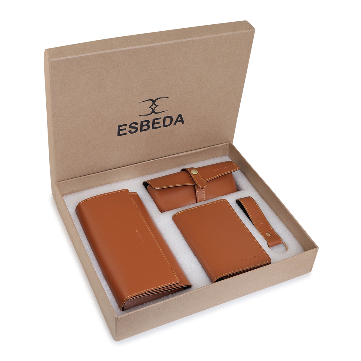 ESBEDA | ESBEDA Tan Colour Accessories Combo Set for Women
