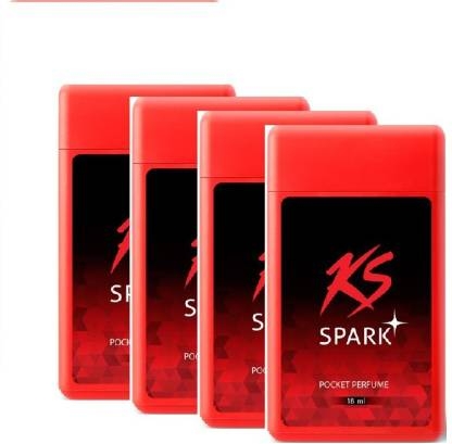 kamasutra | Kamasutra Spark Plus Pocket Perfume 18Ml-Pack Of 4*2 Perfume - For Men & Women