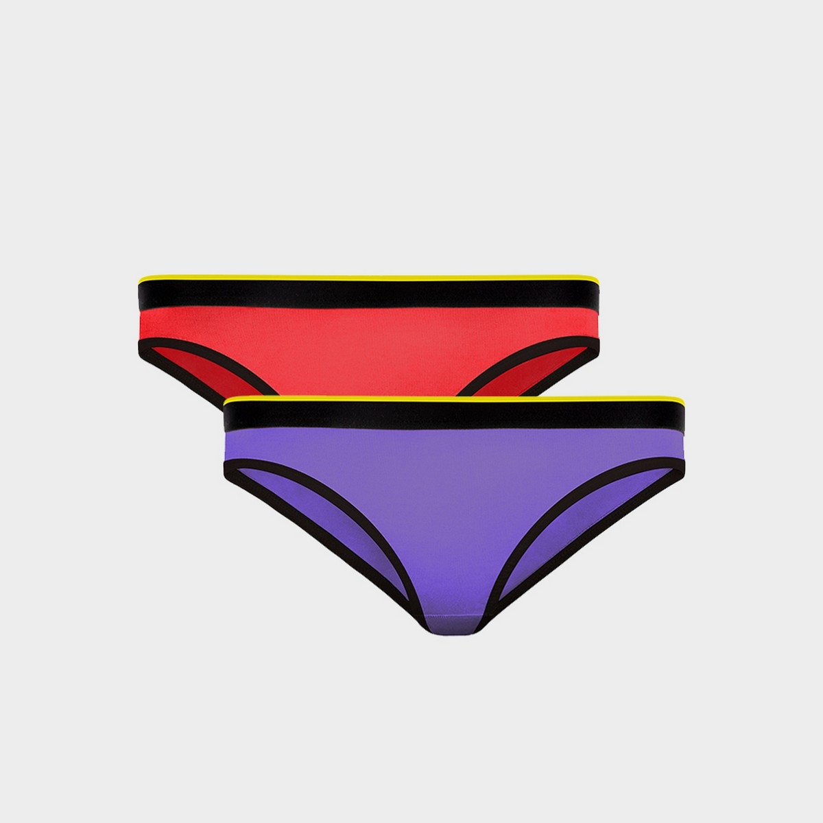 Bummer | Bummer Funktown and Ski Patrol Micro Modal Bikini-Pack of 2 For Women