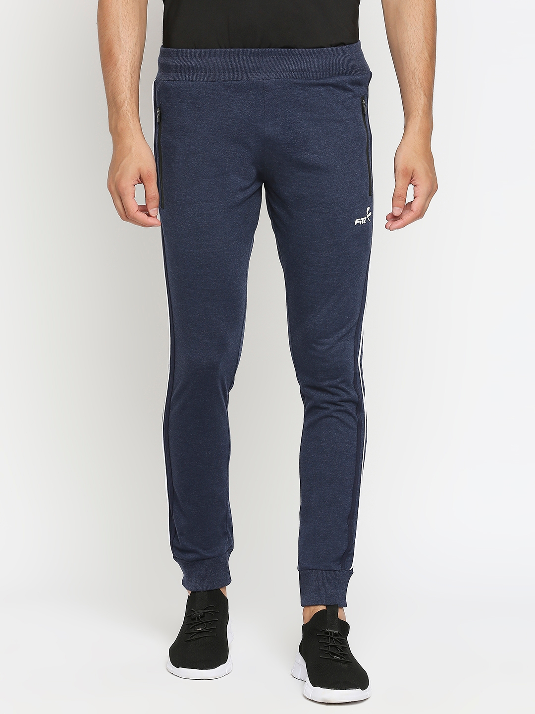 FITZ | Blue Solid Activewear Jogger