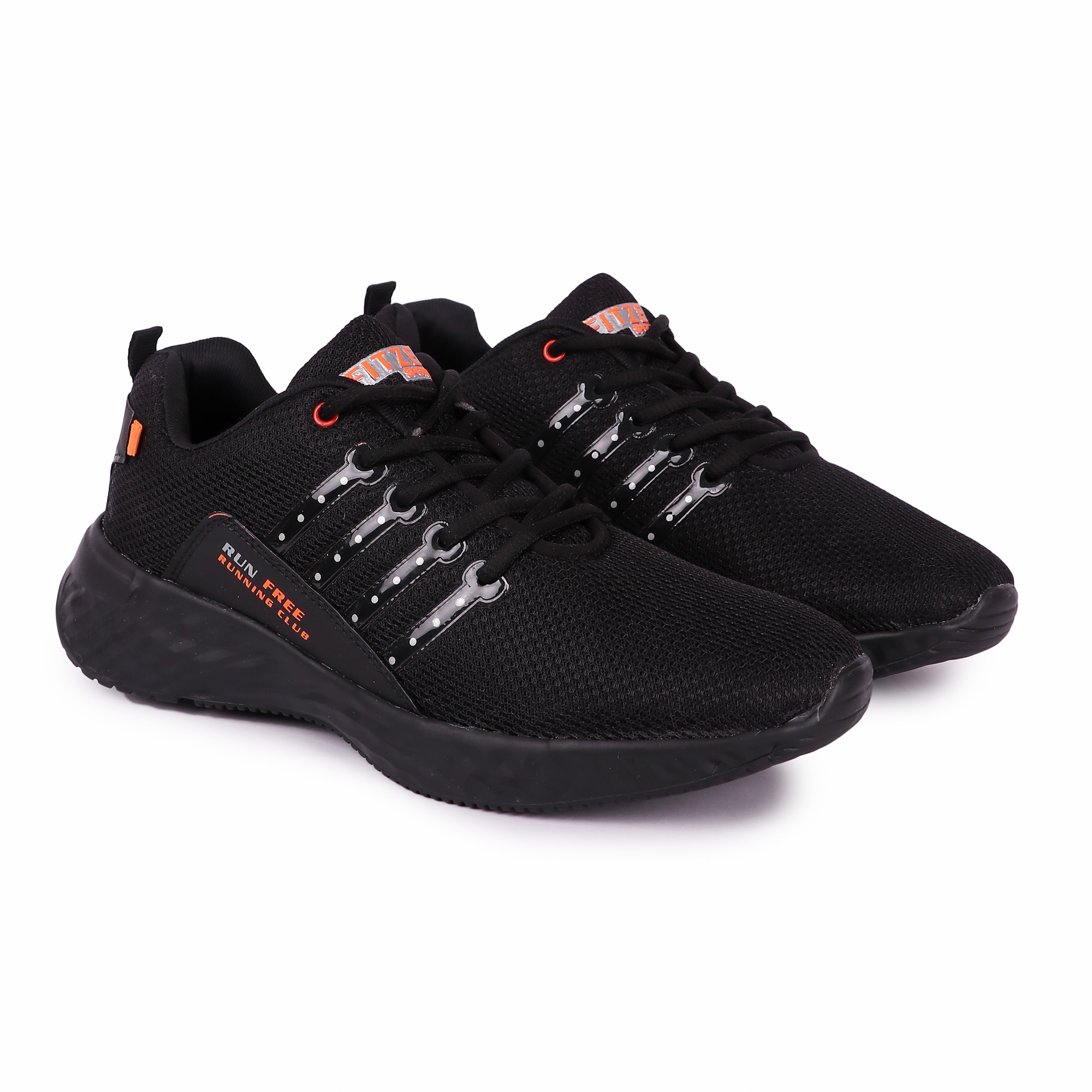 Black Running Shoes (HOX_537_BLK)