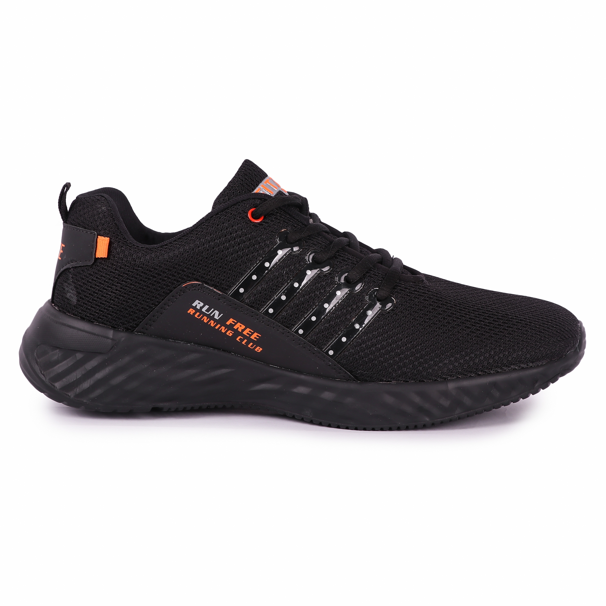 Black Running Shoes (HOX_537_BLK)