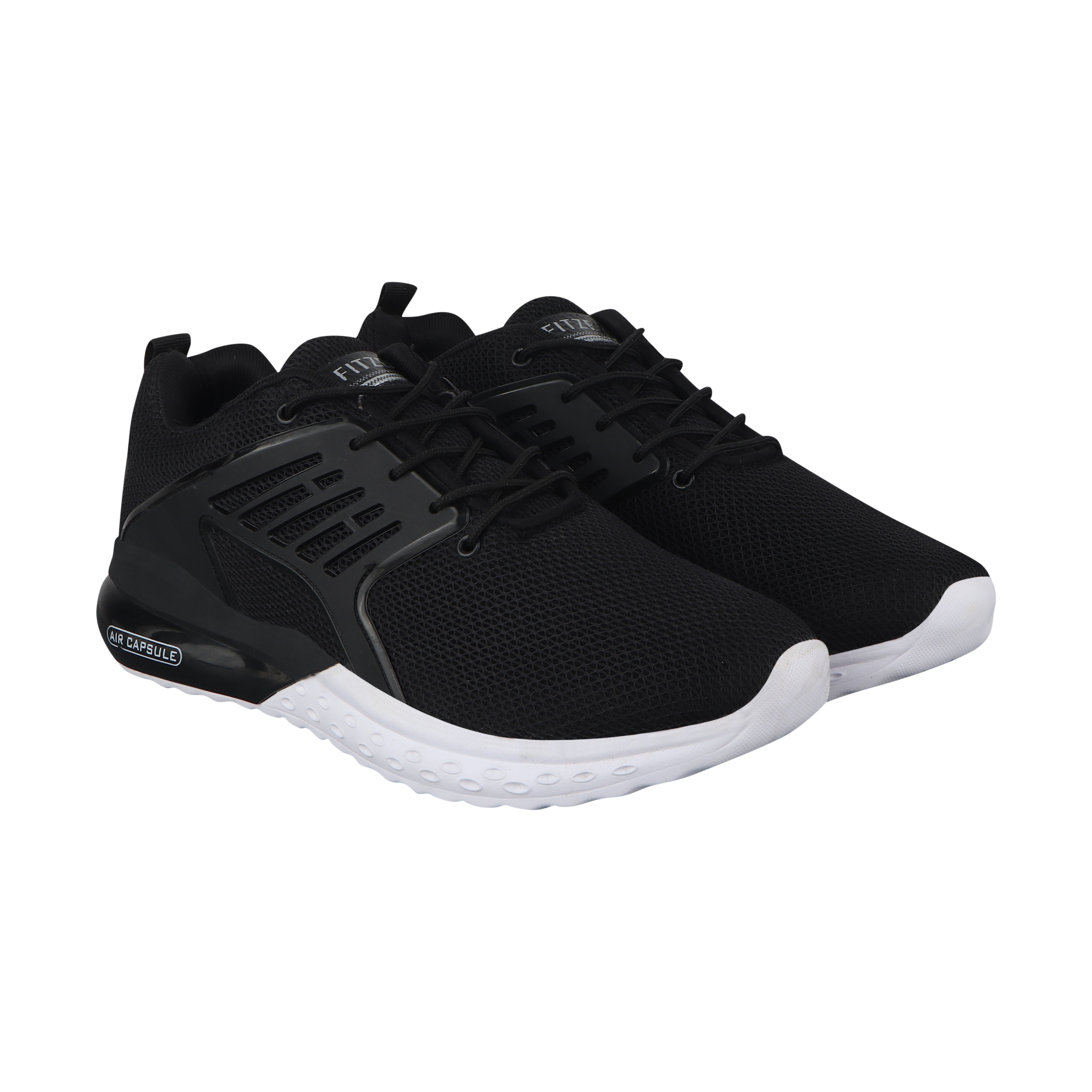 Fitze | Black Running Shoes (TUBE_01_BLK)