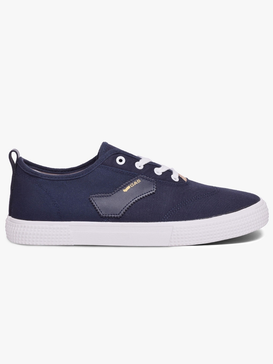 GAS | Low-Top Lace-Up Casual Shoes with Signature Branding