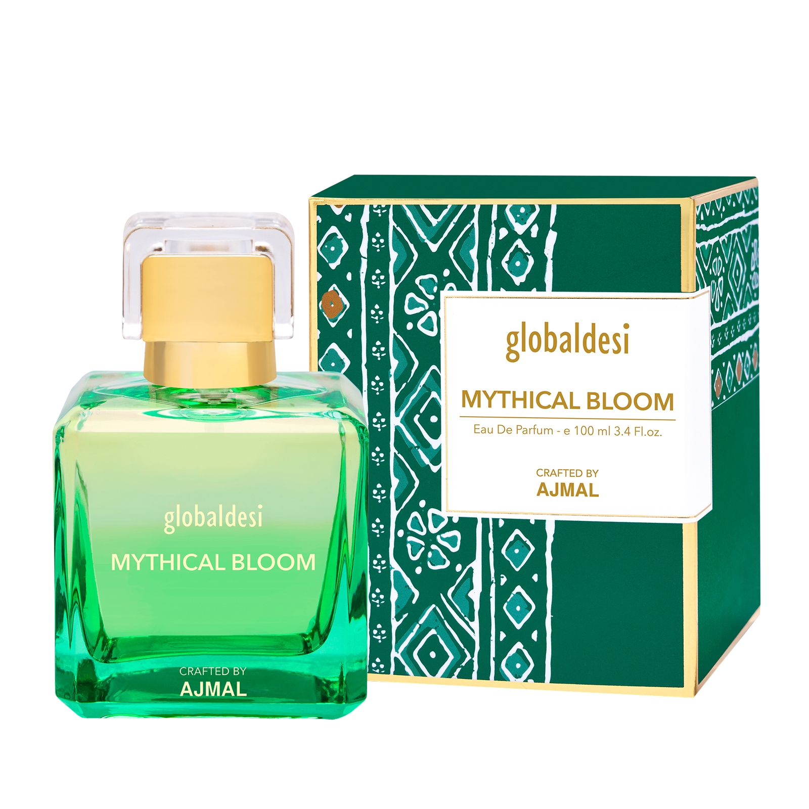 Global Desi Crafted By Ajmal | Global Desi Mythical Bloom Trance Eau De Parfum 100ML for Women Crafted by Ajmal