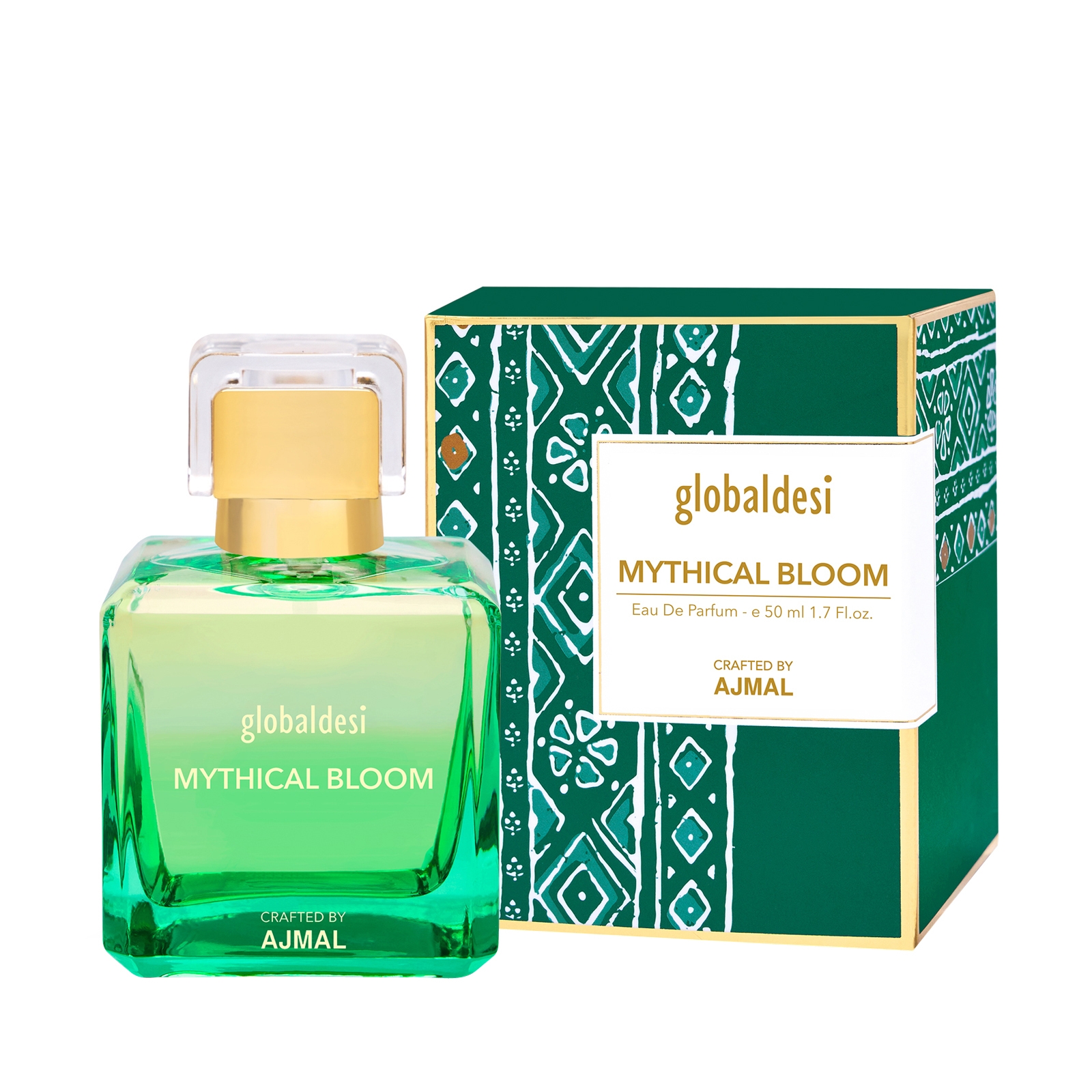 Global Desi Crafted By Ajmal | Global Desi Mythical Bloom Trance Eau De Parfum 50ML for Women Crafted by Ajmal
