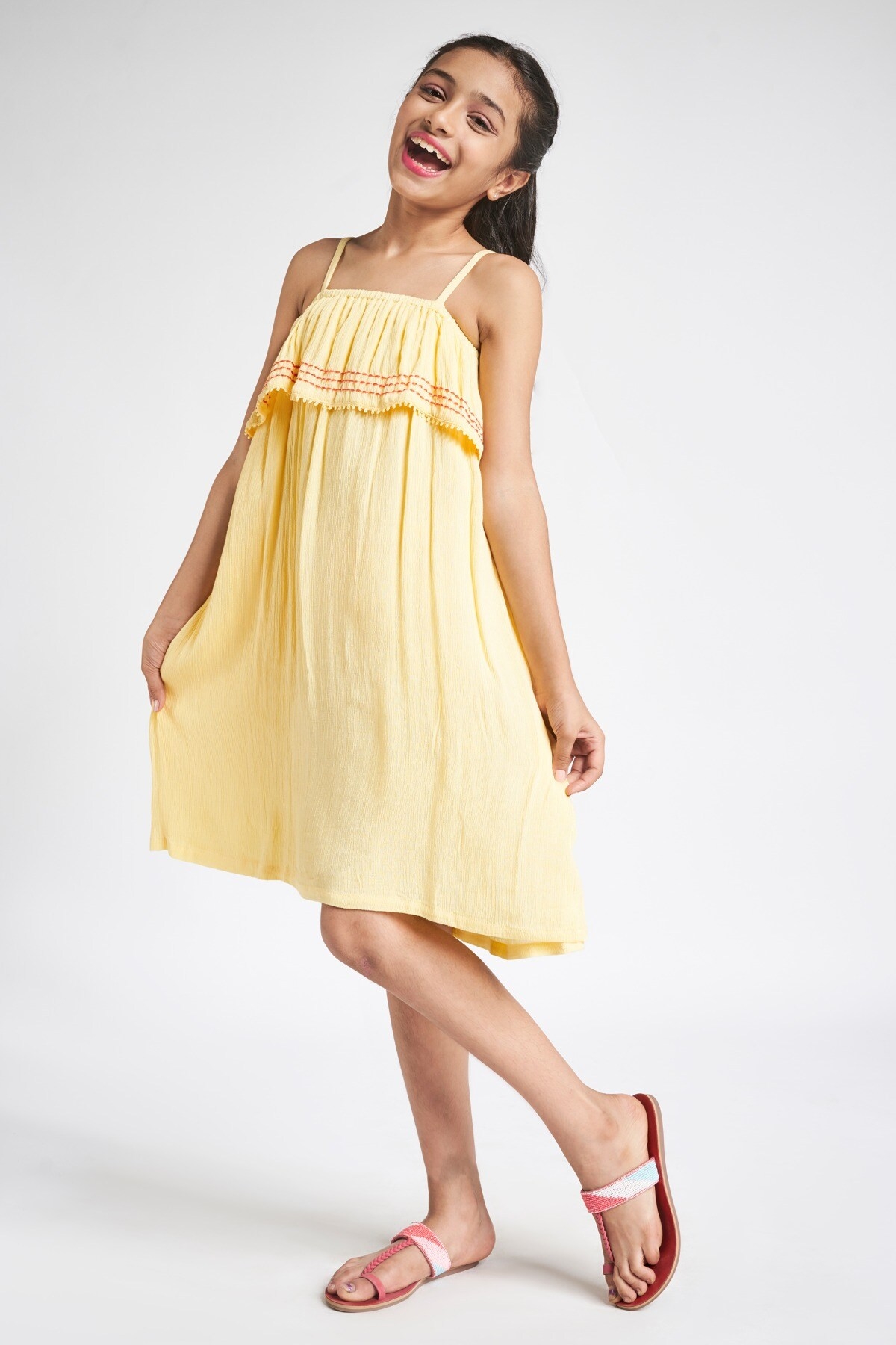 Global Desi | Yellow Dress