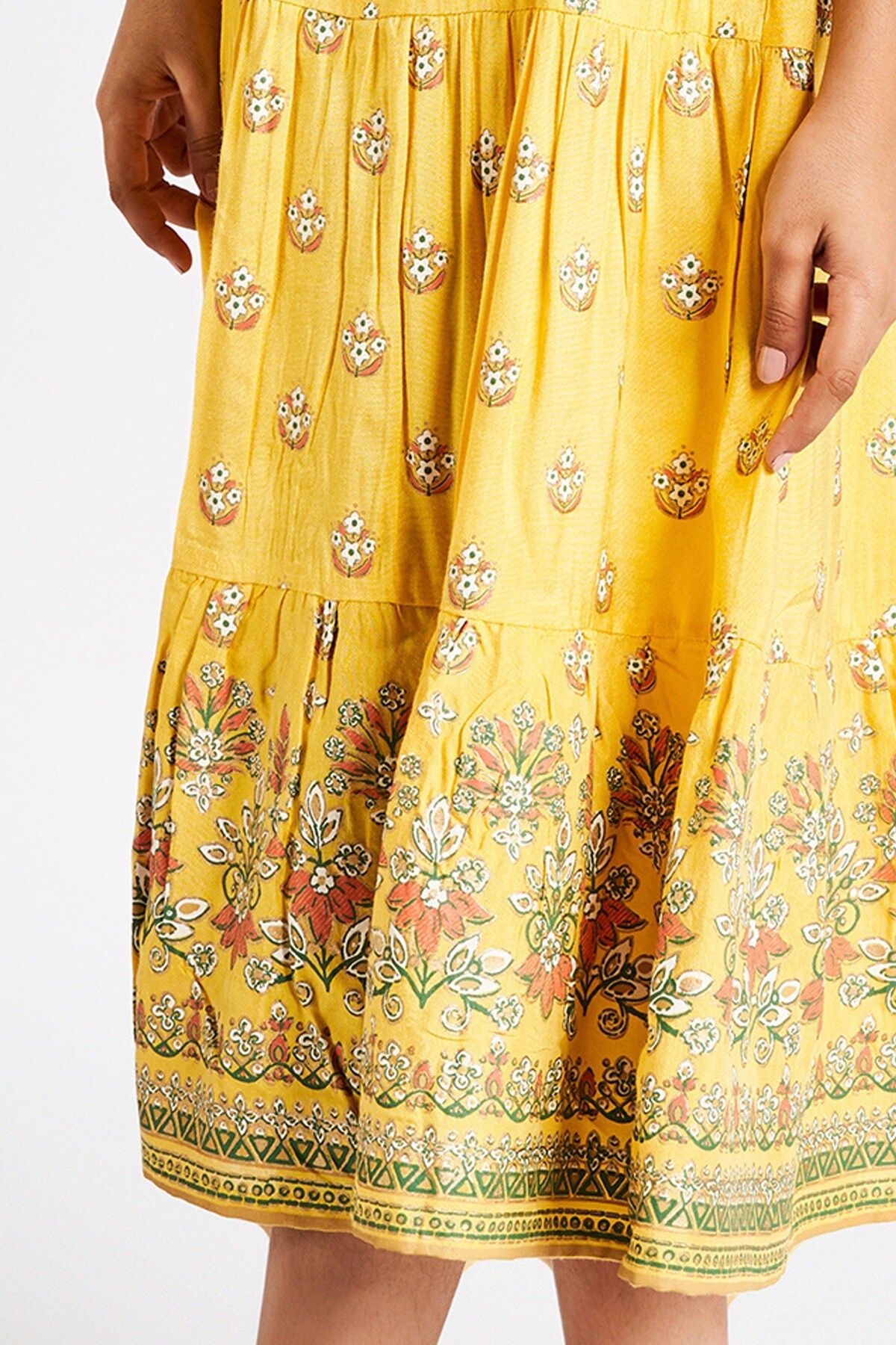 Global Desi | Mustard Dress 2