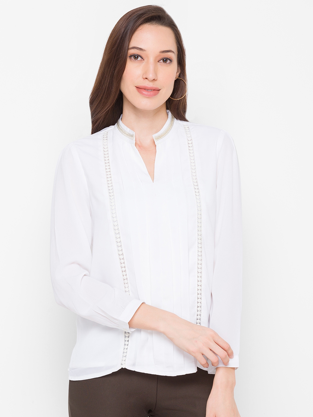 globus | White Solid Top