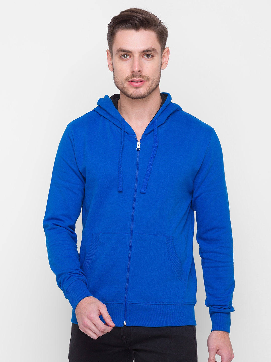 globus | Blue Solid Sweatshirt