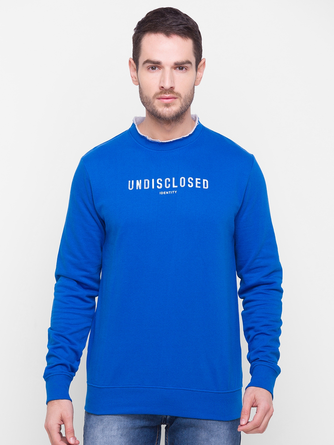 globus | Blue Printed Sweatshirt