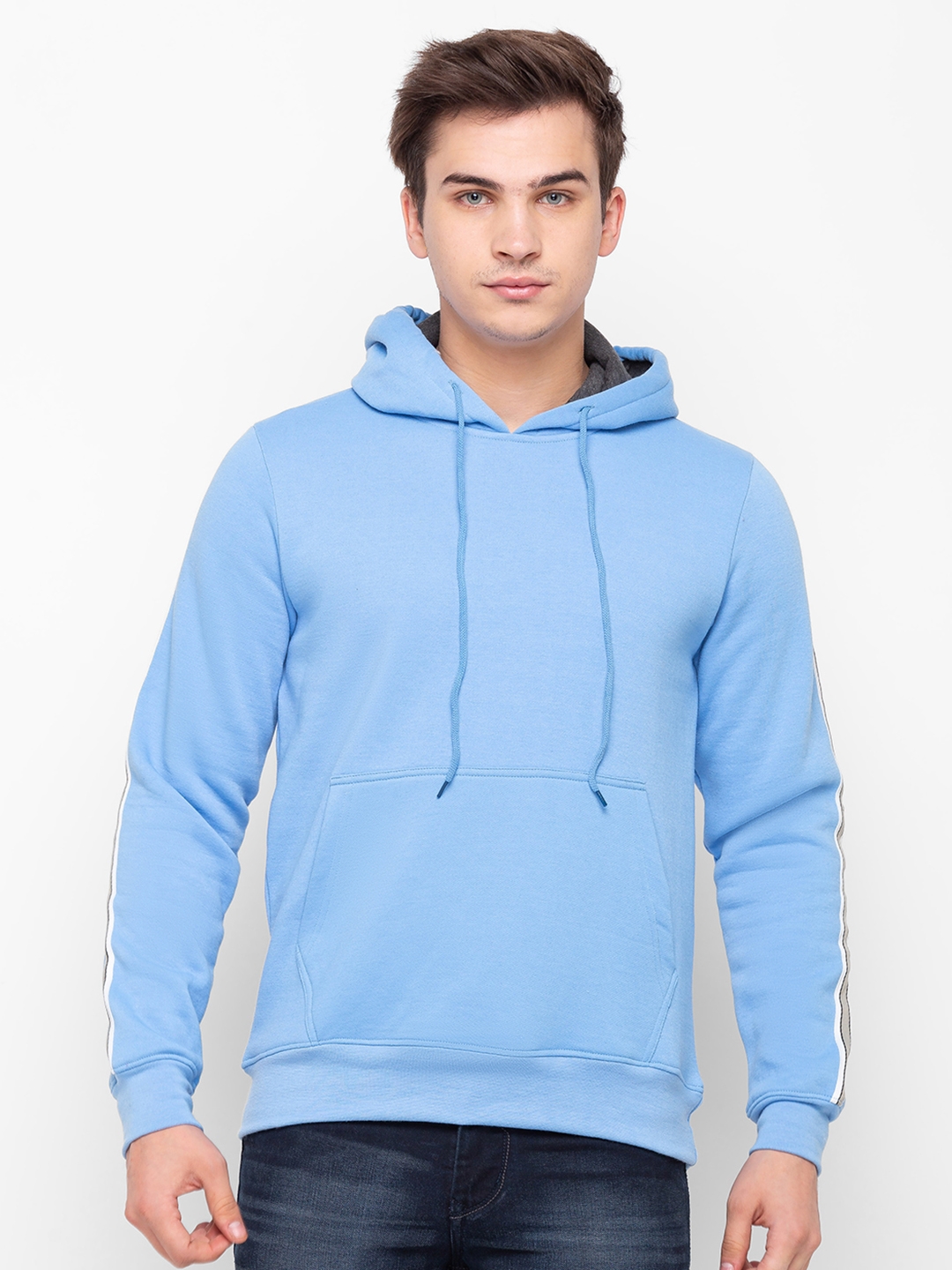 globus | Globus Sky Blue Solid Sweatshirt