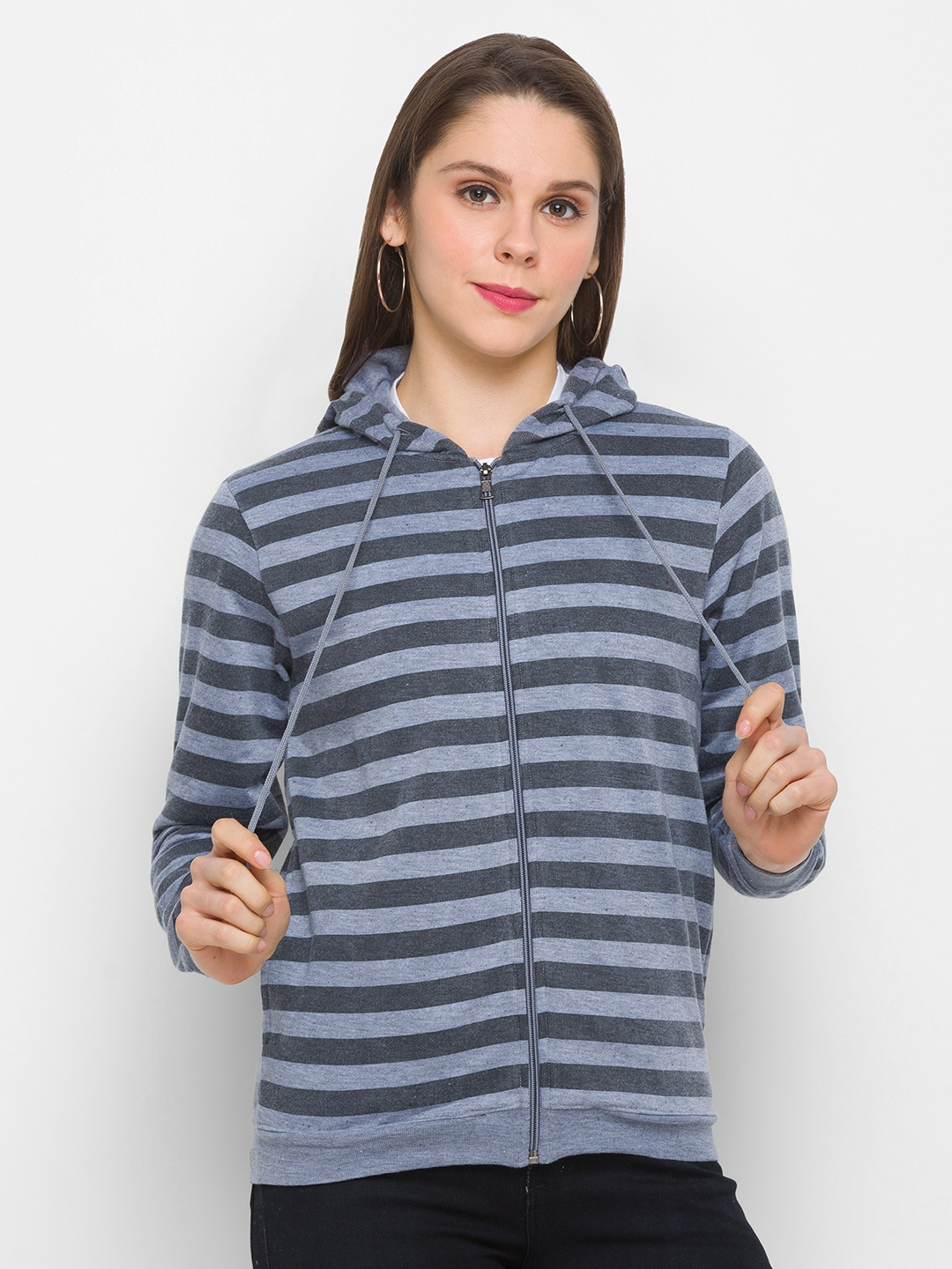 Globus Striped Grey Sweatshirt