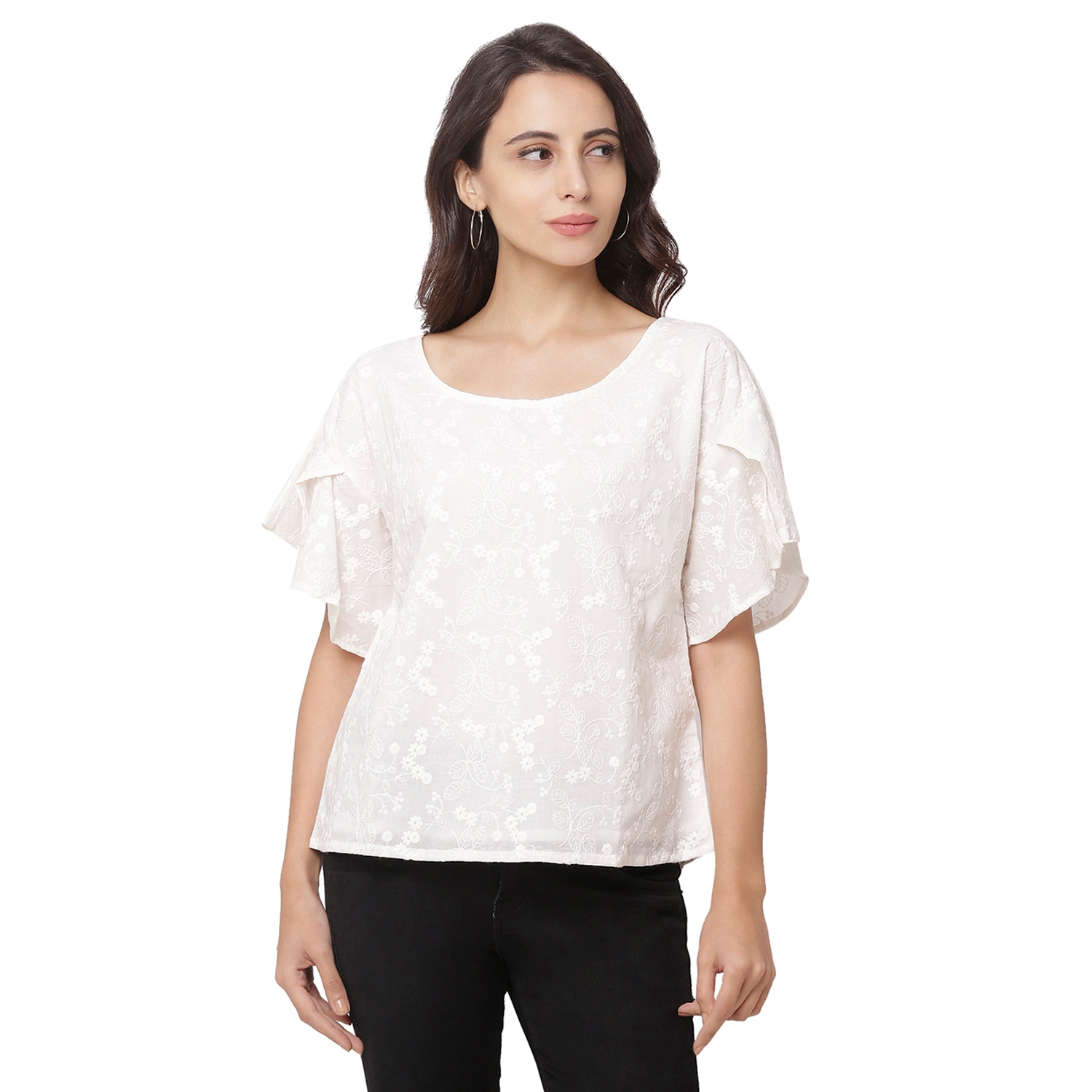 globus | White Solid Top