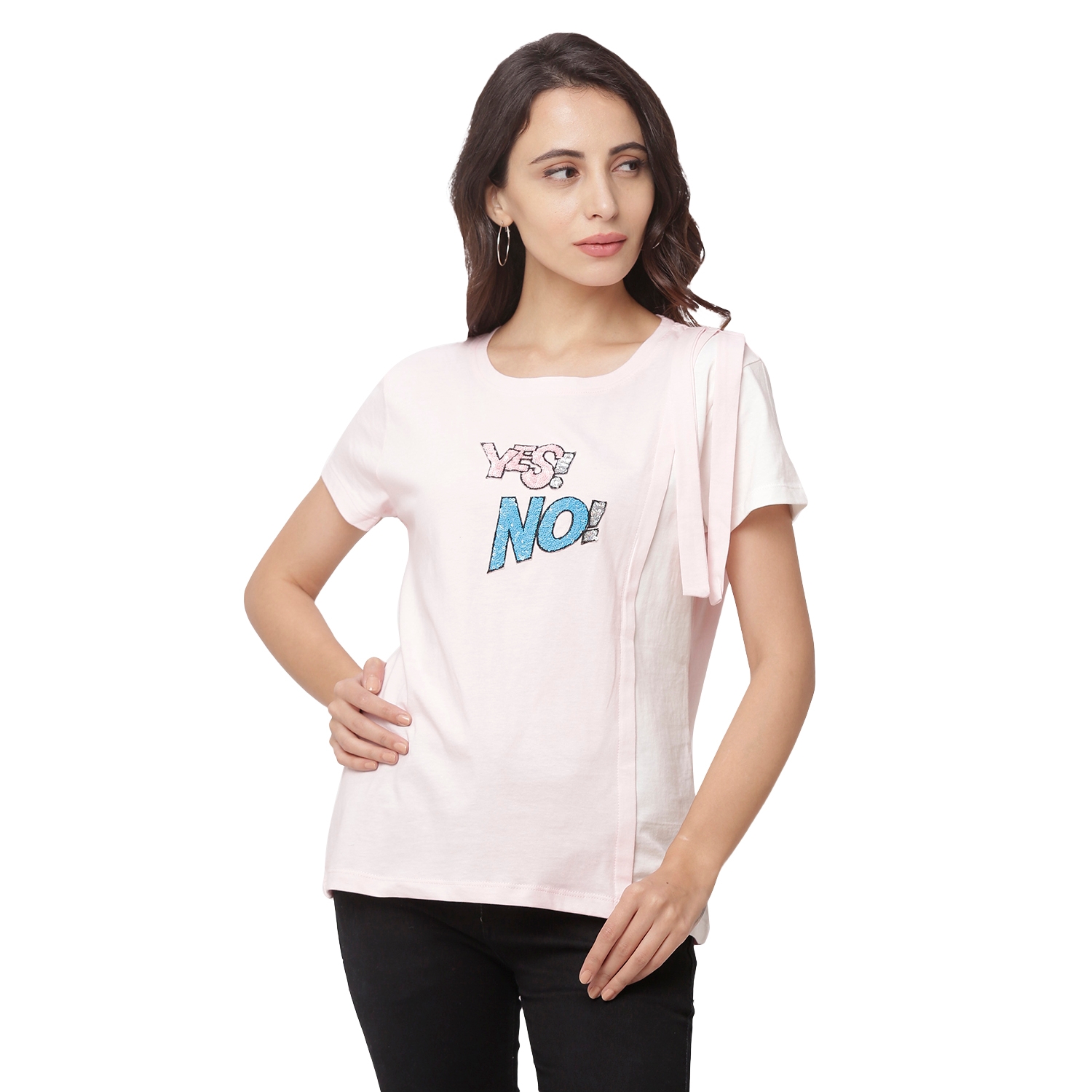 globus | Pink Printed T-Shirt