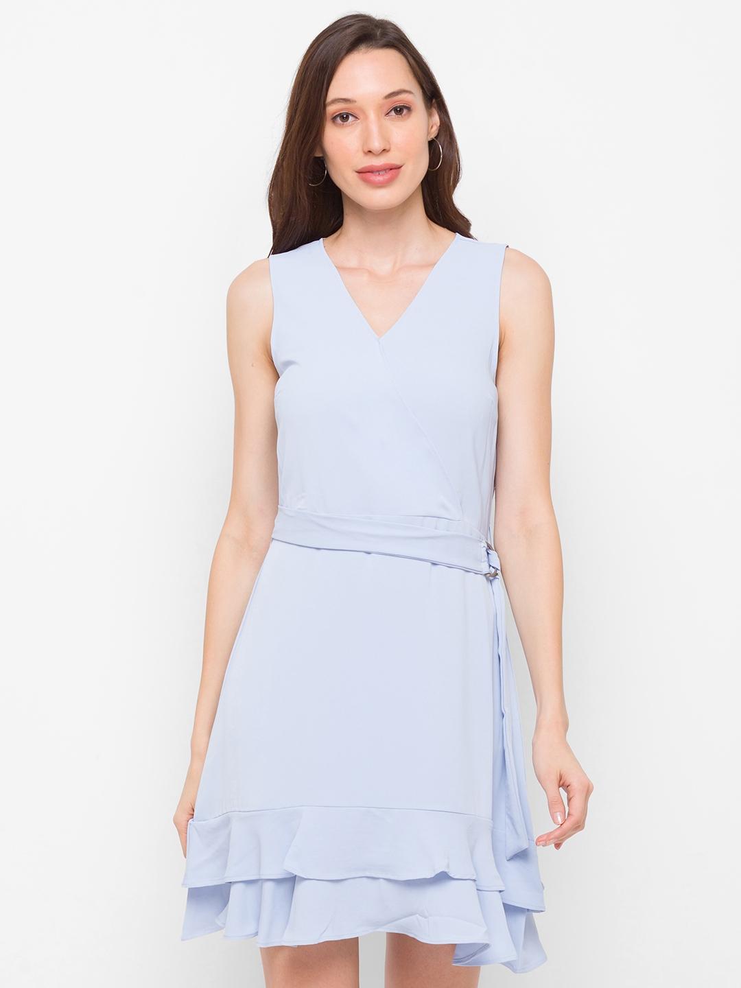 globus | Globus Solid Blue Dress