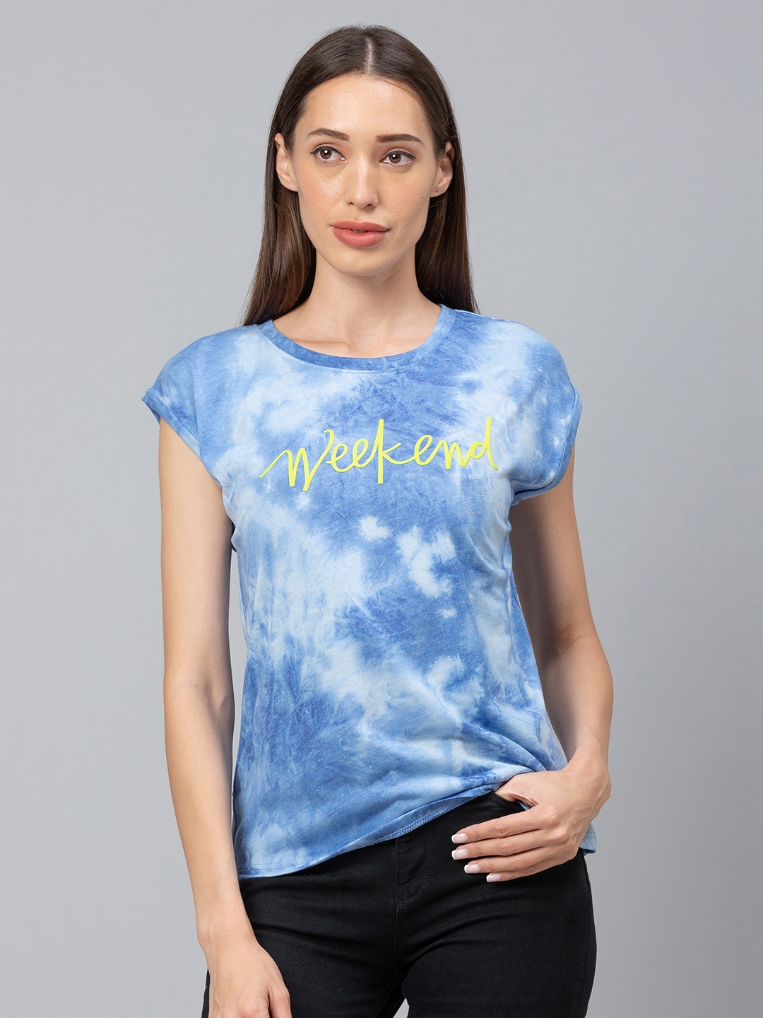 globus | Globus Blue Dyed Tshirt
