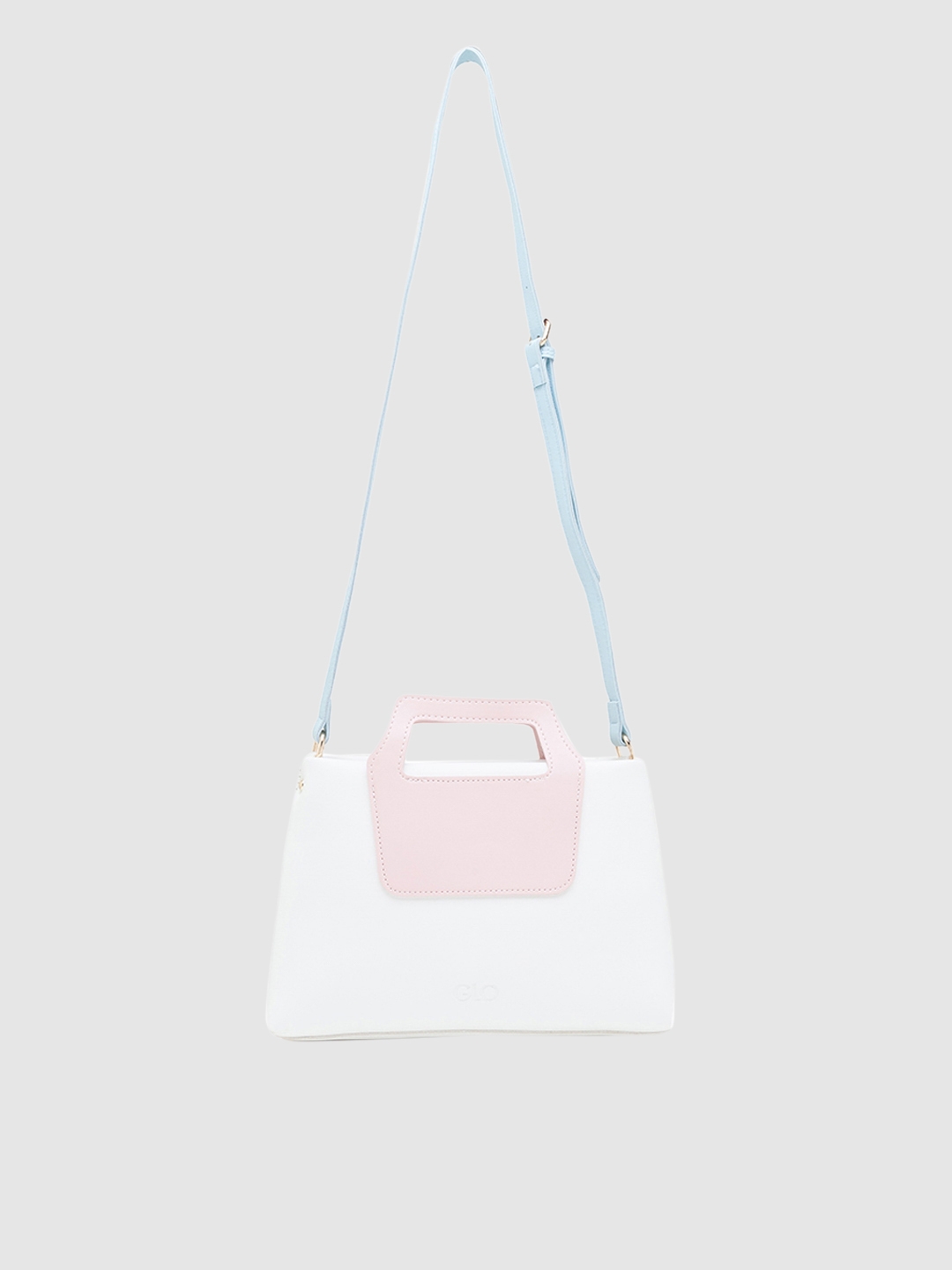 globus | Globus White Solid Handbag