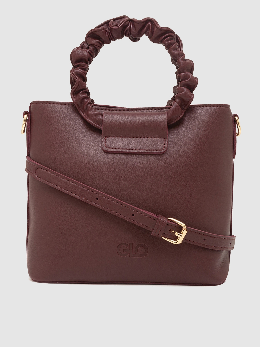 globus | Globus Maroon Solid Handbag