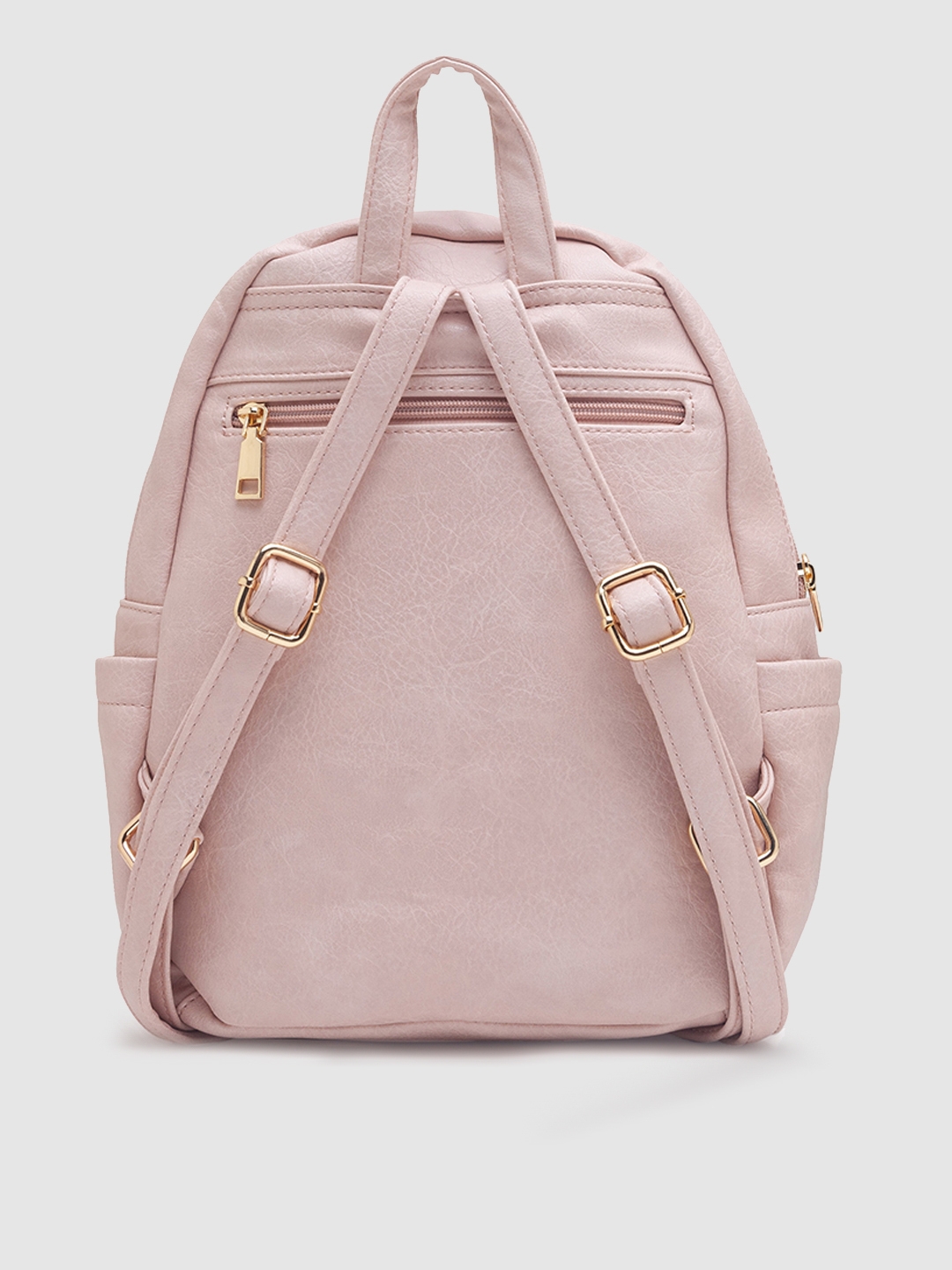 Globus Taupe Solid Backpack