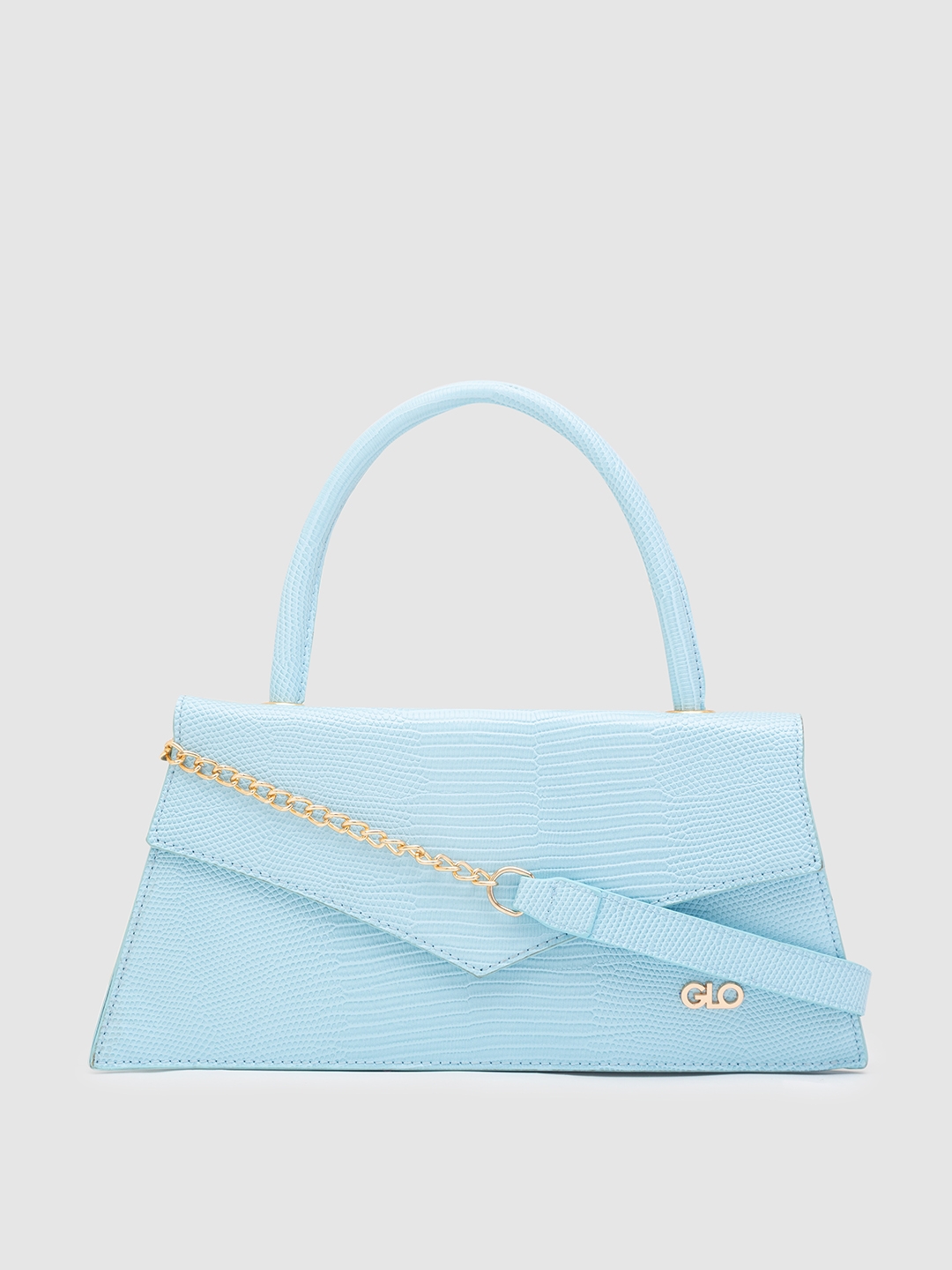 globus | Globus Blue Solid Handbag