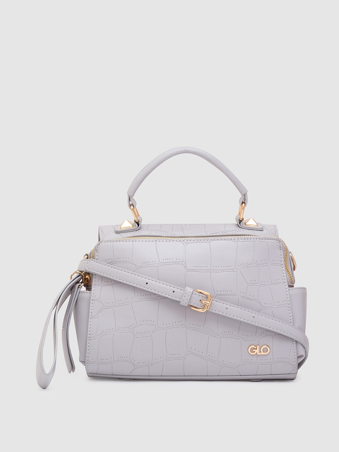 globus | Globus Grey Solid Handbag