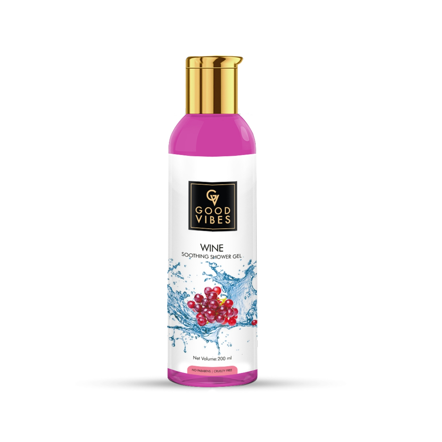 Good Vibes | Good Vibes Soothing Shower Gel (Body Wash) - Wine (200 ml)