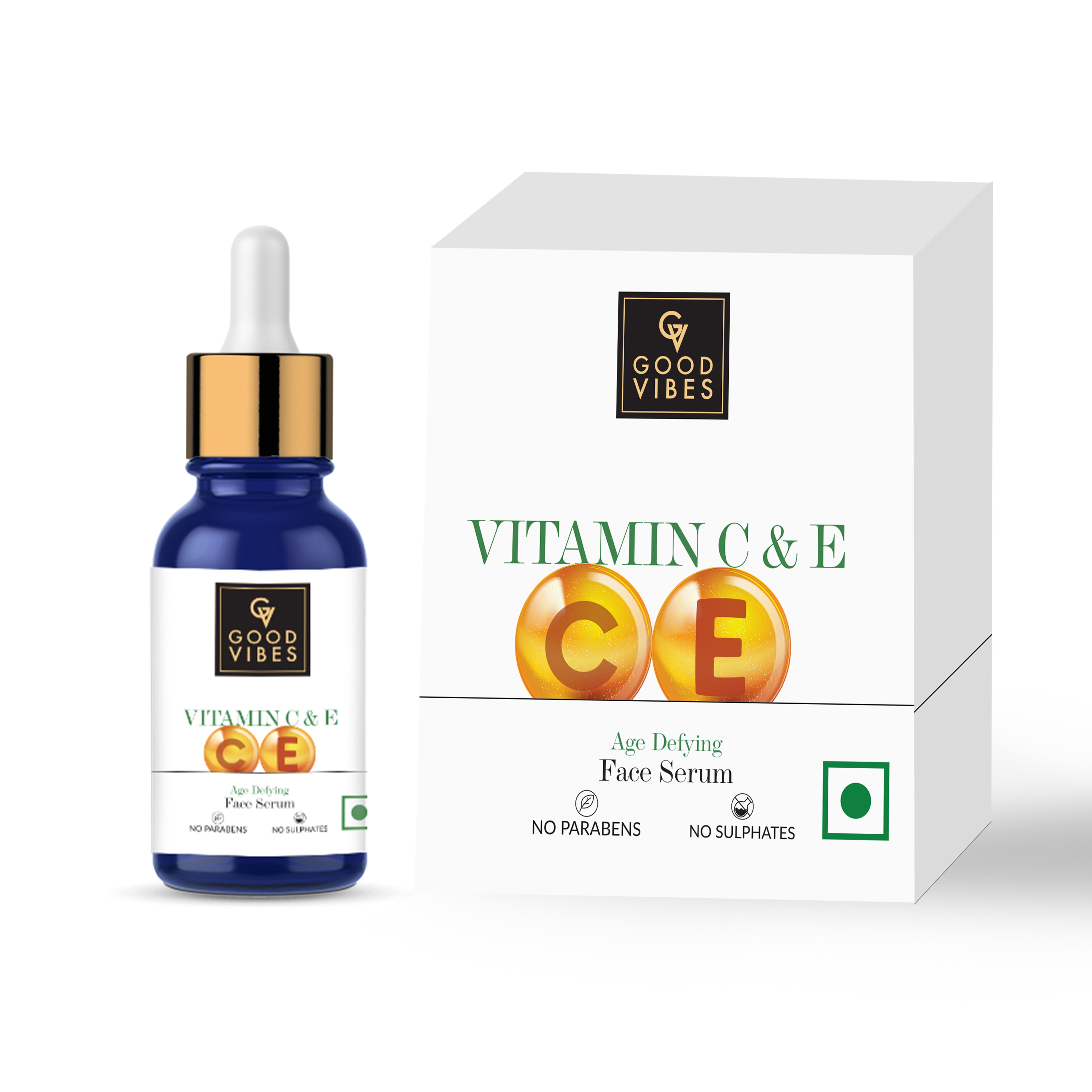 Good Vibes | Good Vibes Age Defying Serum - Vitamin C & Vitamin E (10 ml)