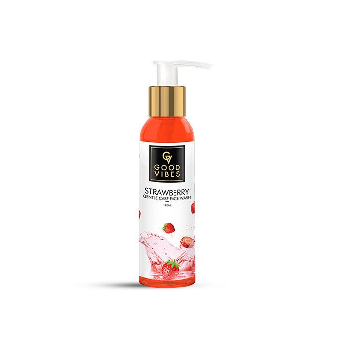 Good Vibes | Good Vibes Gentle Care Face Wash - Strawberry (120 ml)