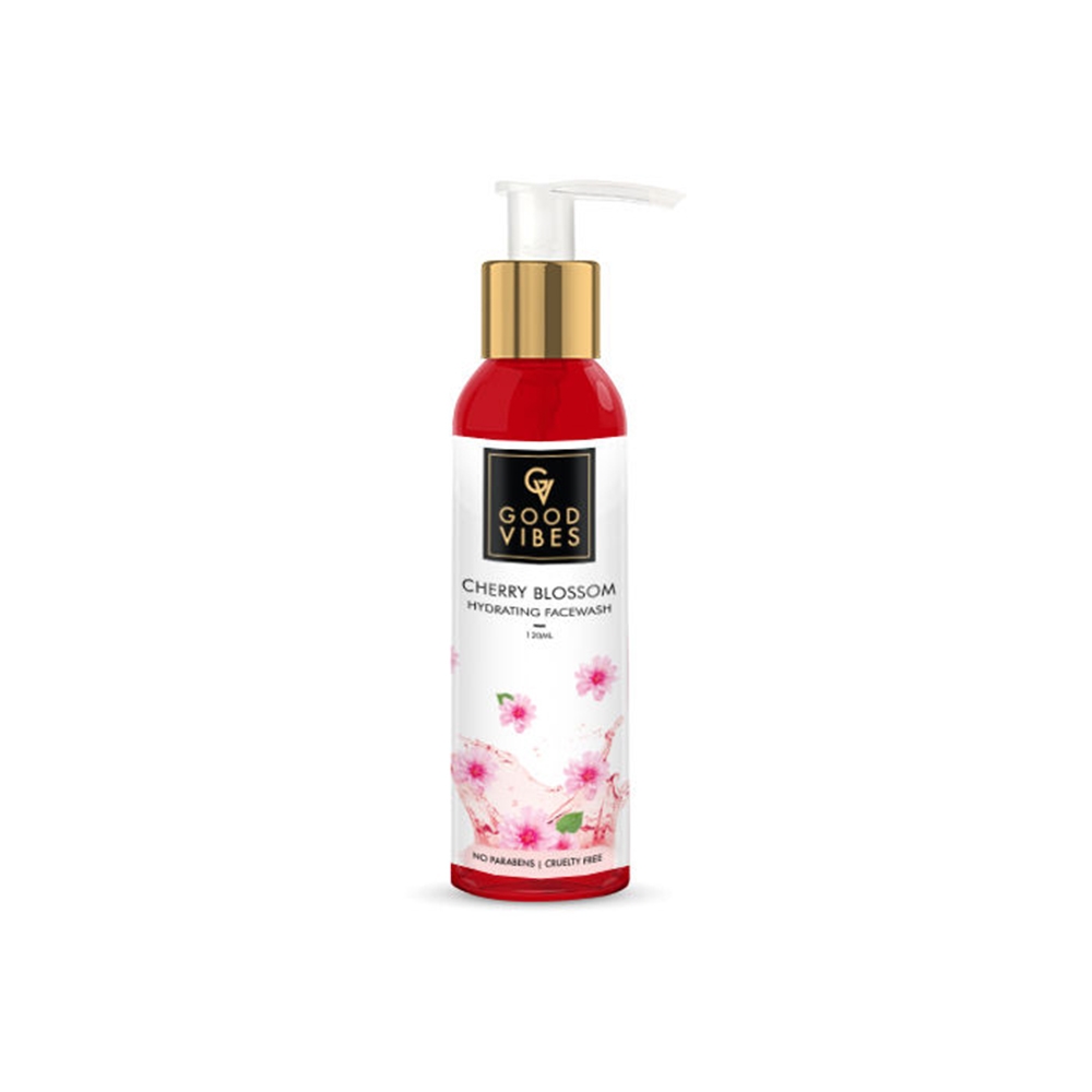 Good Vibes | Good Vibes Hydrating Face Wash - Cherry Blossom (120 ml)