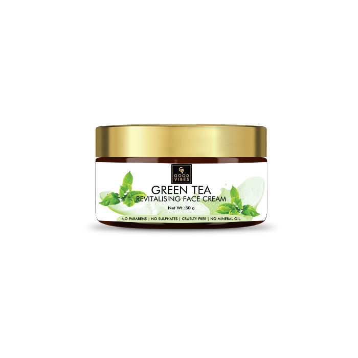 Good Vibes | Good Vibes Revitalising Face Cream - Green Tea (50 g)