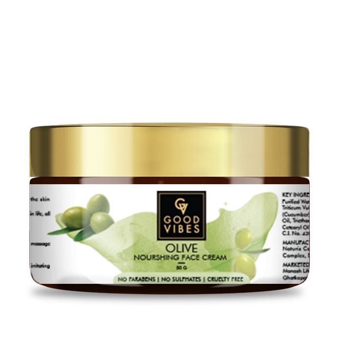 Good Vibes | Good Vibes Nourishing Face Cream - Olive (50 g)
