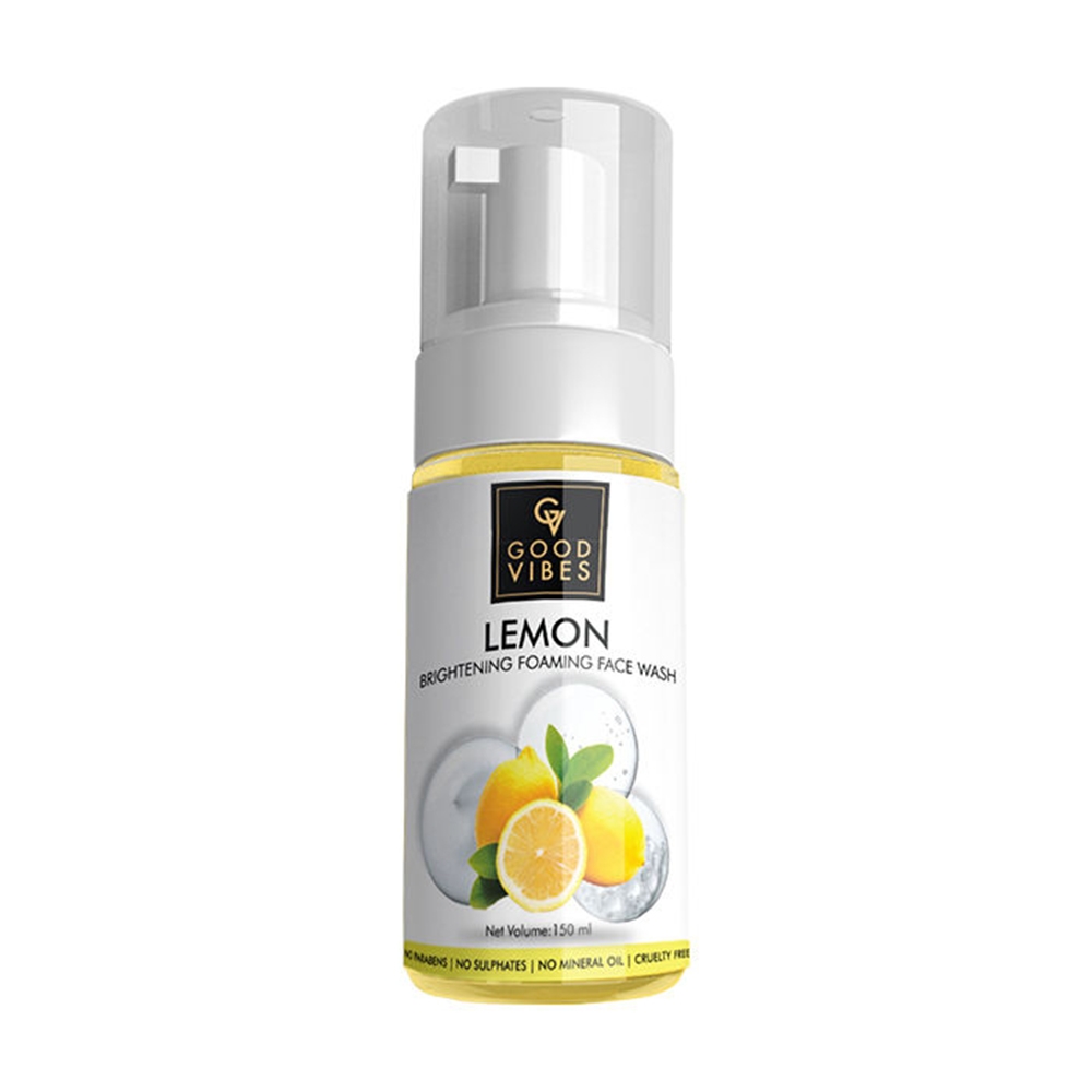 Good Vibes | Good Vibes Brightening Foaming Face Wash - Lemon (150ml)