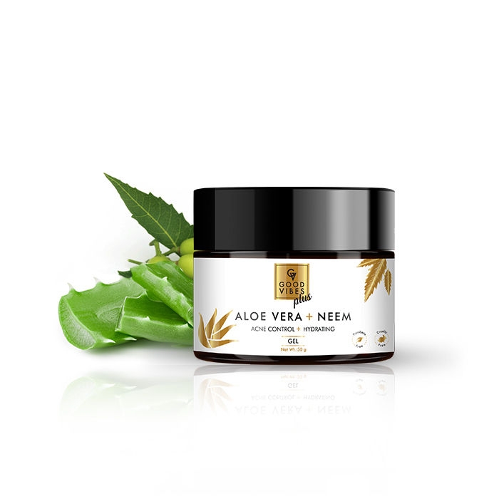 Good Vibes | Good Vibes Plus Acne Control + Hydrating Gel - Aloe Vera + Neem (50 g)