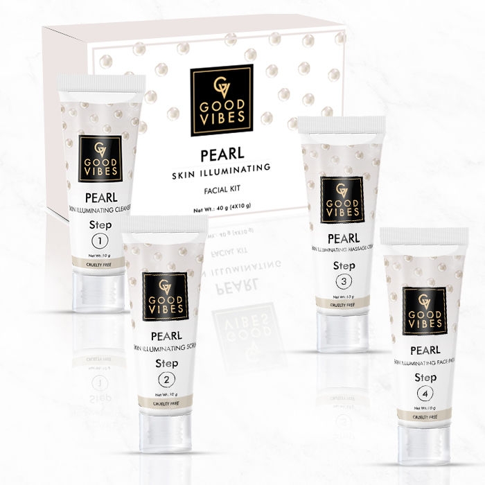 Good Vibes | Good Vibes Skin Illuminating Facial Kit - Pearl (40 g)