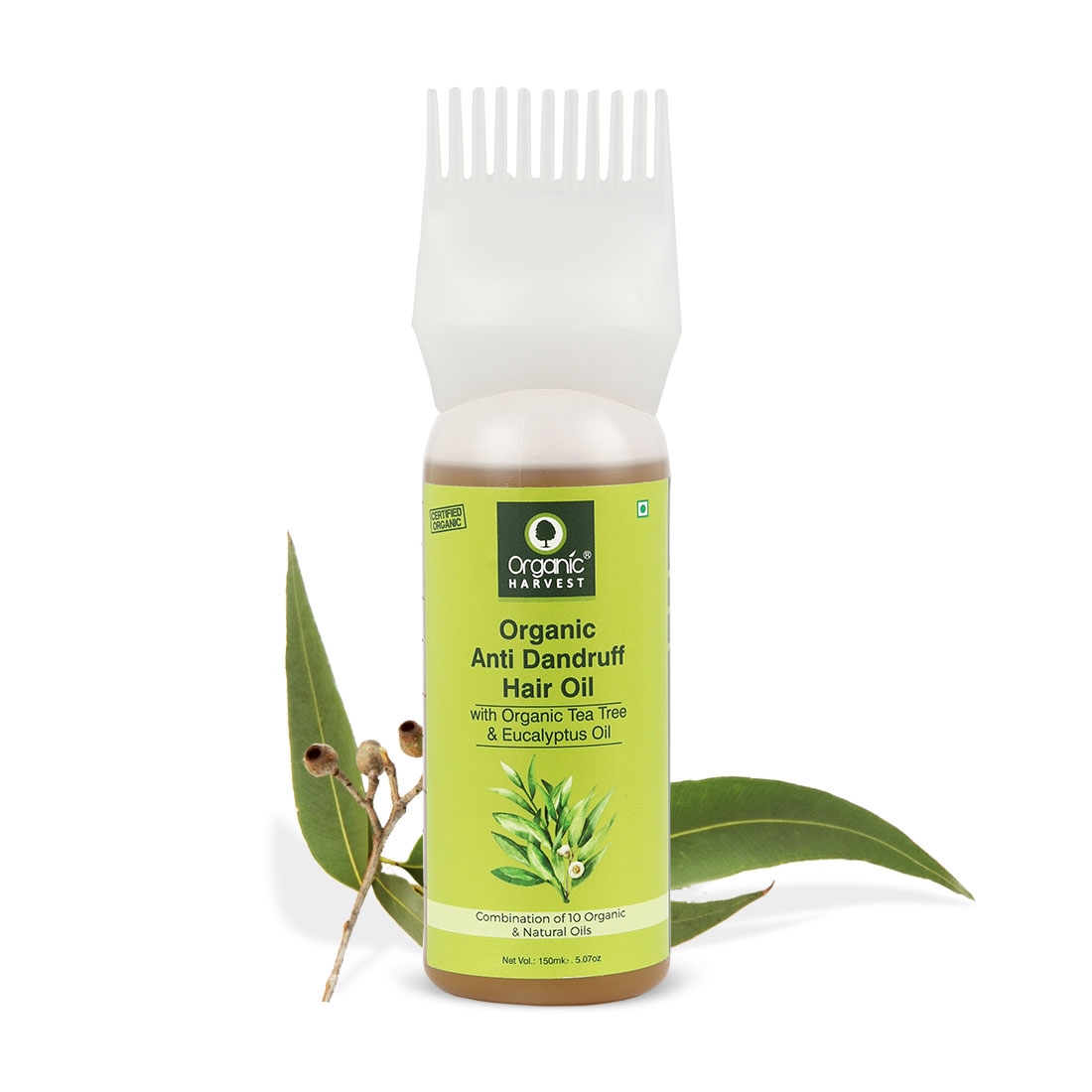 Organic Harvest | Organic Anti Dandruff Hair Oil ,150 ml