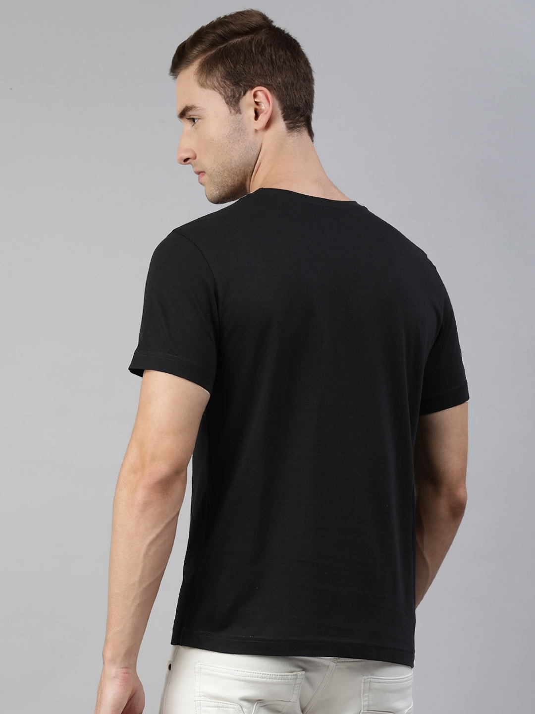 HUETRAP | Huetrap Mens Black Blotch Short Sleeve Tshirt 2