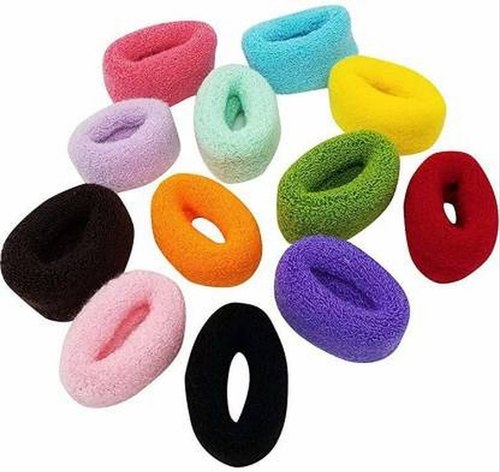 LACE IT | Women and Girls thick hair rubber band-Pack of 12