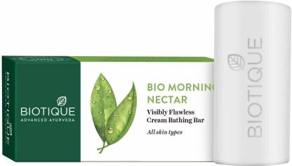 Biotique Advanced Ayurveda | Biotique Bio Morning Nectar Flawless Cream Bathing Bar