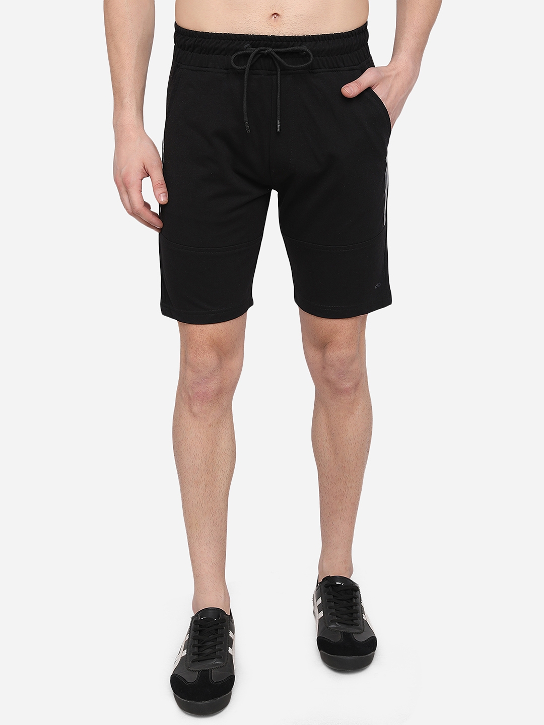 JadeBlue | Black Solid Shorts (JB-SH-023/B BLACK)