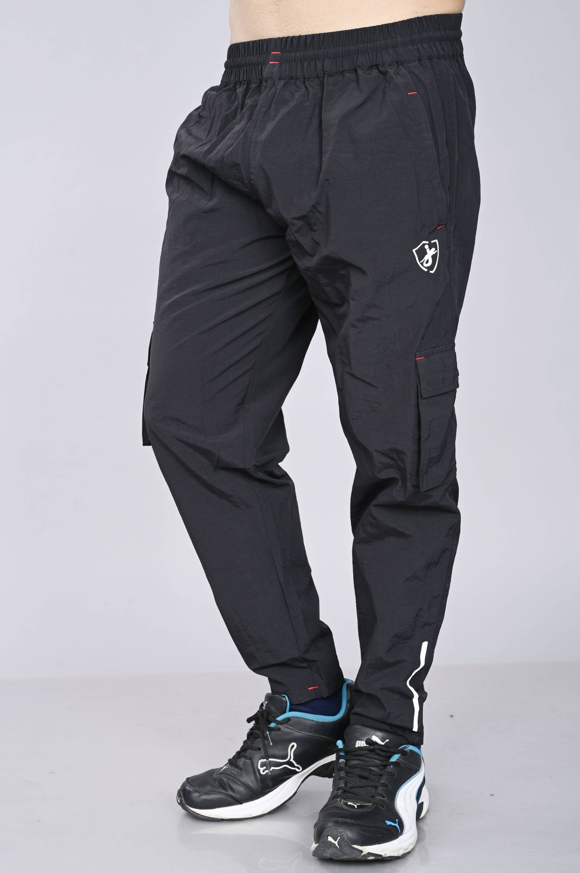 JAGURO | Men's Polyester Stylish Slim fit Solid Tack pant